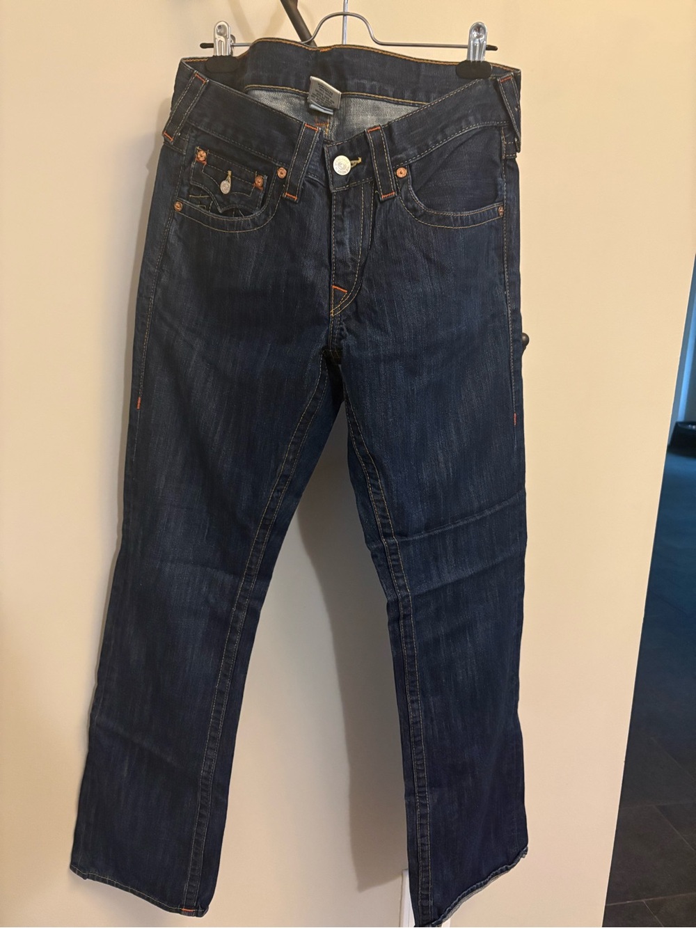 True Religion Indigo Straight-Leg Men’s Jeans